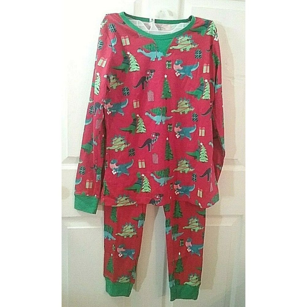 WONDERSHOP Women's Red/Green Christmas 2-Piece Paj